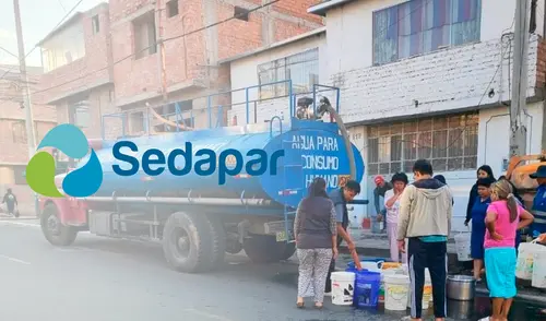 Sedapar anunció cortes de agua en sus plataformas oficiales.
