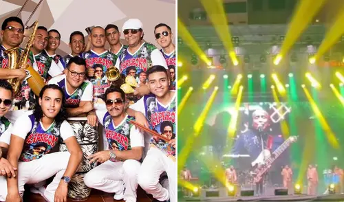 Zaperoko se presentó en el mismo evento de Agua Marina en Chorrillos. Foto: Composición LR Zaperoko se presentó en el mismo evento de Agua Marina en Chorrillos.