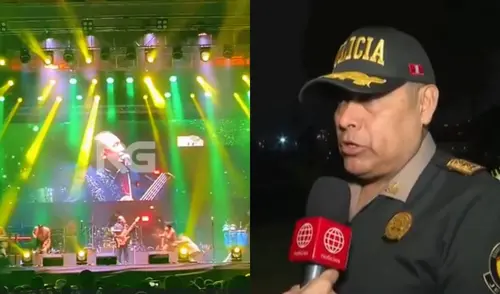 El general Felipe Monroy informó que el concierto de Agua Marina en Chorrillos carecía de permisos y garantías para su realización, lo que resultó en una balacera con cinco heridos. El general Felipe Monroy informó que el concierto de Agua Marina en Chorrillos carecía de permisos y garantías para su realización, lo que resultó en una balacera con cinco heridos.