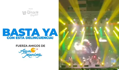 Grupos musicales se solidarizaron con Agua Marina tras atentado en Chorrillos. Foto: Composición/LR Agua Marina