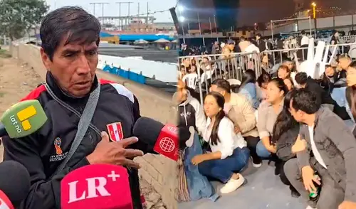 Testigos del concierto optaron por lanzarse al suelo en medio de la balacera. Foto: Composición LR Testigos del concierto optaron por lanzarse al suelo en medio de la balacera. Foto: Composición LR