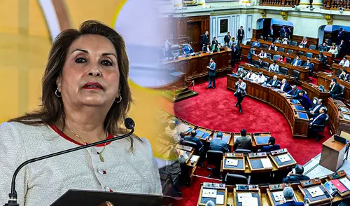Congreso ha presentado cuatro mociones de vacancia contra Dina Boluarte. Foto: composición LR Dina boluarte