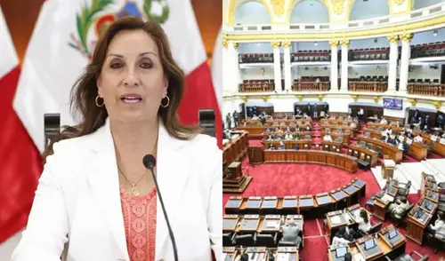 DIna Boluarte fue vacada