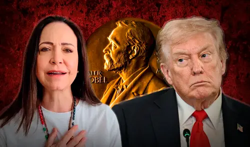 María Corina Machado es la ganadora del Premio Nobel de la Paz, noticia que no recibió bien la Casa Blanca por Trump. María Corina Machado es la ganadora del Premio Nobel de la Paz, noticia que no recibió bien la Casa Blanca por Trump.