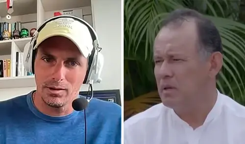 José Carlos Fernández reveló plática que tuvo con Juan Reynoso durante su etapa en la selección peruana. Foto: composición LR/captura de 'En 3 toques' José Carlos Fernández reveló que Juan Reynoso quiso hacer el recambio en la selección peruana