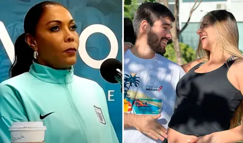 Julieta Lazcano fue clave para que Alianza Lima se consagre en la Liga Peruana de Vóley y clasifique al Mundial de Clubes. Foto: composición LR/Ovación/Instagram Cenaida Uribe cuestiona relación entre expreparador físico de Alianza Lima y Julieta Lazcano