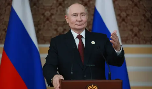 Vladimir Putin afirmó que algunas elecciones dañan la credibilidad de los Premios Nobel. Foto: AFP
