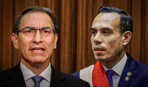 José Jerí fue el accesitario de Martín Vizcarra en el Congreso.