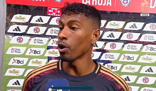 Miguel Araujo califica de injusta la derrota de Perú contra Chile al último minuto