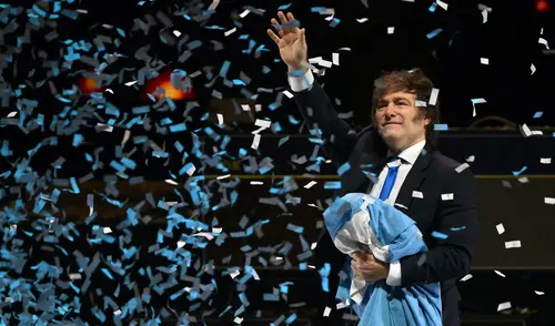 Javier Milei tiene prevista una visita a la Casa Blanca el próximo 14 de octubre. Foto: AFP