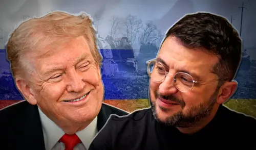 Volodímir Zelenski felicitó a Donald Trump por el acuerdo de paz entre Israel y Hamás en Gaza, y espera lo mismo para Ucrania y Rusia. Volodímir Zelenski felicitó a Donald Trump por el acuerdo de paz entre Israel y Hamás en Gaza, y espera lo mismo para Ucrania y Rusia.