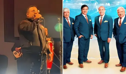 Armonía 10 se presentó en Chosica con chalecos antibalas.