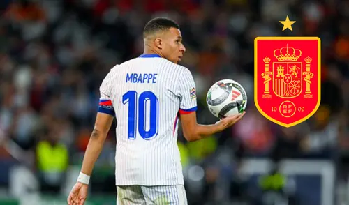 Kylian Mbappé dio su opinión sobre la selección española. Foto: composición LR/difusión