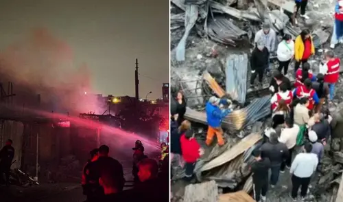 Vecinos denuncian que incendio en Pamplona Alta podría haber sido provocado Vecinos denuncian que incendio en Pamplona Alta podría haber sido provocado