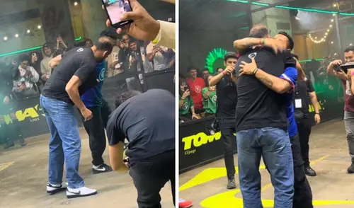 Yoshimar Yotún 'humilló' a Hernán Barcos en evento deportivo