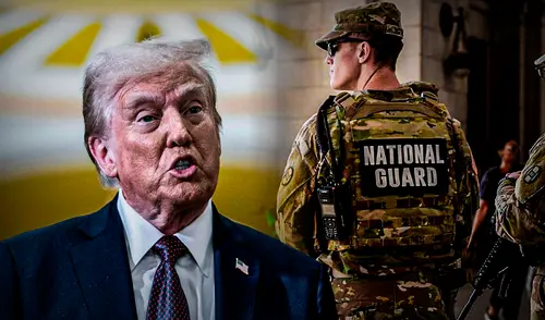 Donald Trump ordenó el despliegue de tropas de la Guardia Nacional en Estados Unidos. Donald Trump ordenó el despliegue de tropas de la Guardia Nacional en Estados Unidos.