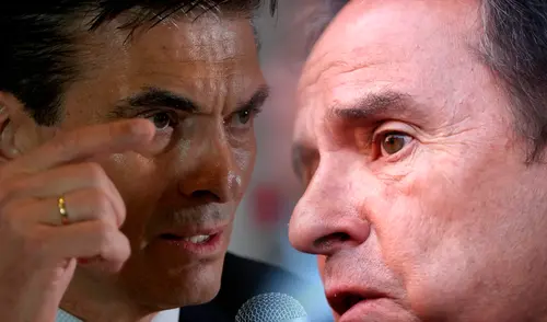 Jorge 'Tuto' Quiroga y Rodrigo Paz tuvieron un debate a una semana de las elecciones en Bolivia.