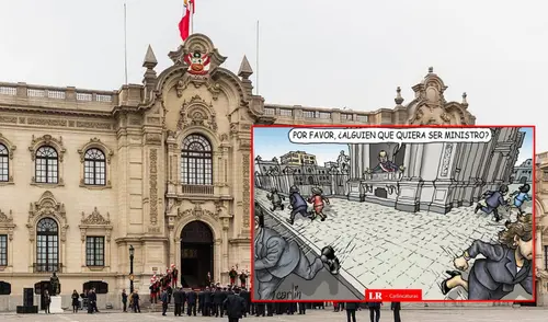 La Carlincatura de hoy, martes 14 de octubre, retrata a un presidente en busca de nuevos ministros. Foto: Composición/LR Carlincatura