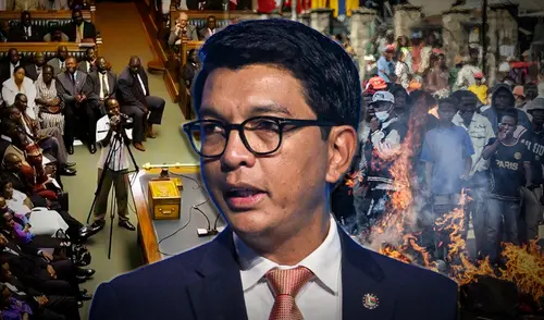 El paradero del presidente Andry Rajoelina sigue siendo desconocido desde que abandonó Madagascar.