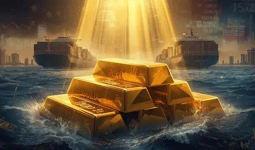 Precio del oro podría llegar a los US$5.000 este 2025. Foto: generado con IA Precio del oro podría llegar a los US$5.000 este 2025