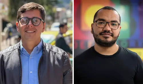 Yendri Velásquez y Luis Peche fueron heridos por sicarios en Bogotá, tras salir de la Defensoría del Pueblo. Ambos están fuera de peligro tras ser atendidos en un hospital. Foto: composición LR/ Threads Exiliados venezolanos del régimen de Maduro sufren ataque armado en Bogotá: ONU exige protección e investigar atentado