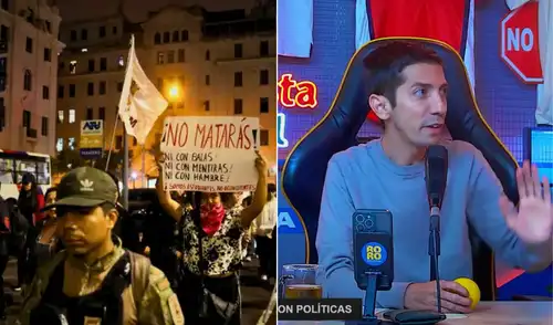 Giancarlo Granda habló sobre la marcha del 15 de octubre.