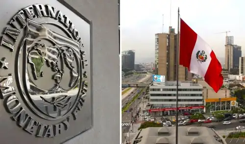 La nueva proyección del FMI eleva el PBI de Perú de un 2.,% a un 2,9%. Foto: composición LR/FMI/Andina FMI