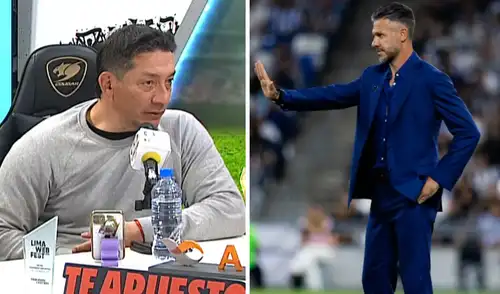 Carlos Galván se refirió a la posibilidad de que Martín Demichelis sea DT de Perú. Foto: composición LR/captura de A Presión/Martín Demichelis