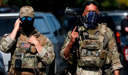 Por orden de Donald Trump, se ha incrementado la presencia de agentes de  ICE y la CBP en Chicago y otras ciudades de EE.UU. Foto: AFP