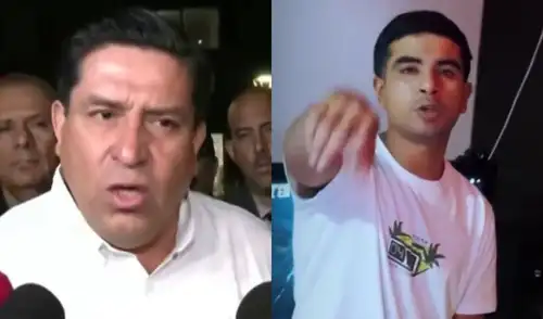 El nuevo ministro del Interior, Vicente Tiburcio, señala a los estudiantes de la UNMSM como responsables de la violencia en las protestas, a pesar de la represión policial. El nuevo ministro del Interior, Vicente Tiburcio, señala a los estudiantes de la UNMSM como responsables de la violencia en las protestas, a pesar de la represión policial.