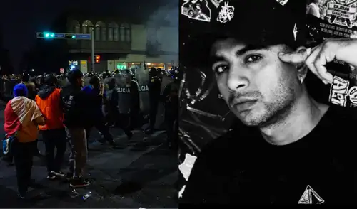 Cantante fallece durante manifestaciones en Centro de Lima. Foto: composición LR Cantante fallece durante manifestaciones en Centro de Lima. Foto: composición LR