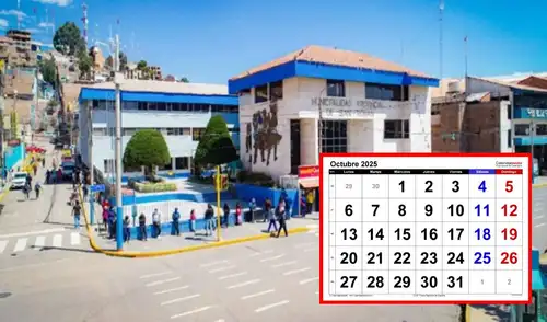 El feriado del 24 de octubre fue oficializado en 1960 mediante una ley publicada en el diario El Peruano. Foto: composiciónLR/Andina Esta ciudad del Perú tendrá fin de semana largo por feriado regional publicado en 1960: ¿quiénes descansan?