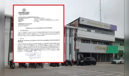 Municipalidad de Monsefú en la mira de a Fiscalía.