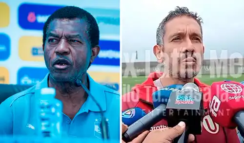 Julio César Uribe le responde a Franco Velazco, administrador de Universitario. Foto: composición LR/Jax Latin Media/ difusión