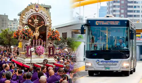 Conoce los desvíos y rutas alternas por el segundo recorrido del Señor de los Milagros. Foto: Composición LR Conoce los desvíos y rutas alternas por el segundo recorrido del Señor de los Milagros. Foto: Composición LR