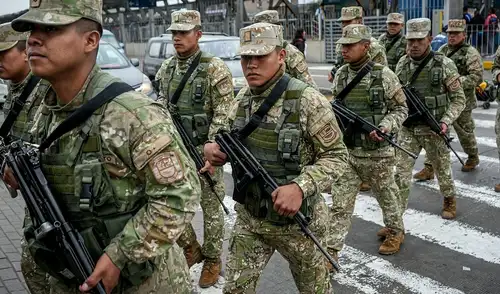Estado de emergencia en Lima.