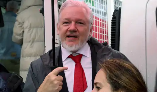 Julian Assange pudo volver a Australia en junio de 2024. Foto: AFP