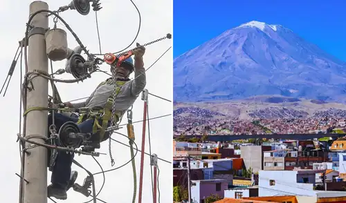 Cortes de luz en Arequipa por trabajos de mantenimiento