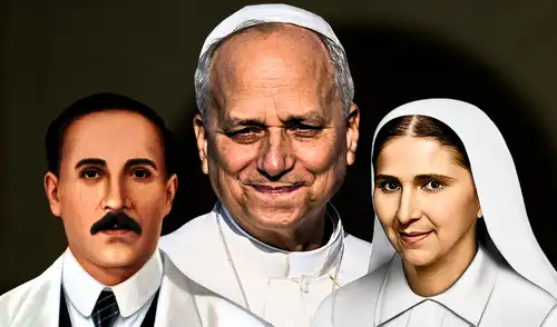 El papa León XIV proclama santos a dos figuras emblemáticas de Venezuela.