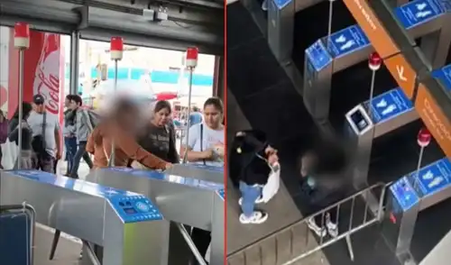 Tarjeteros revenden tarjetas adulteras con dinero falso en la linea 1 del metro de lima