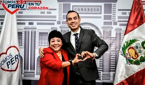 Luego de alcanzar el cargo de presidente de la República, se le ha visto reunido en varias oportunidades con Patricia Li Sotelo. Foto: facebook josé jerí somos perú