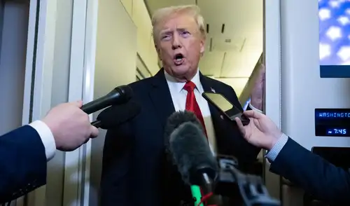 Donald Trump fue el artífice de la tregua entre Isral y Hamás. Donald Trump fue el artífice de la tregua entre Isral y Hamás. Foto: AFP