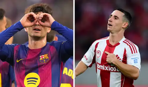 Catalanes y griegos jugarán desde las 11.45 a. m. (hora peruana). Foto: composición de LR/FC Barcelona/Olympiacos Catalanes y griegos jugarán desde las 11.45 a. m. (hora peruana). Foto: composición de LR/FC Barcelona/Olympiacos