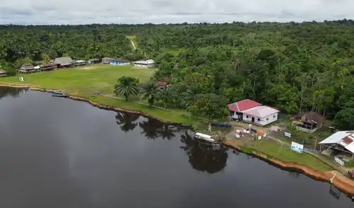 La organización DAR denuncia la presencia de la minería ilegal en los ríos de Loreto. Foto: DAR