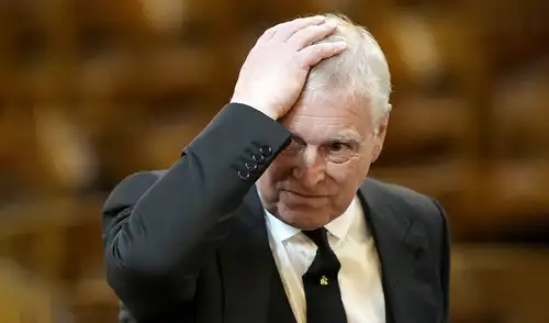 El príncipe Andrés, de 65 años, es el segundo hijo varón de la reina Isabel II. Foto: AFP