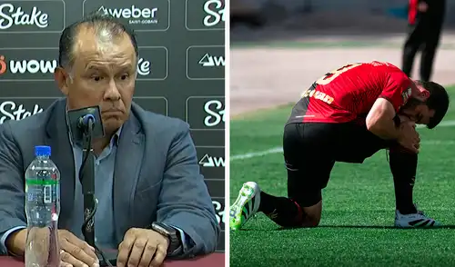 Juan Reynoso felicitó a Sport Boys tras triunfo ante Melgar. Foto: composición LR/difusión Juan Reynoso se pronuncia tras sorpresiva derrota por 1-0 ante Sport Boys