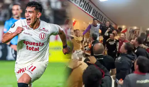 Universitario tuvo una emotiva celebración, tras derrotar a Ayacucho FC.