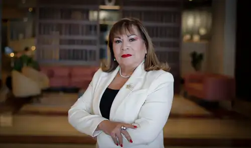 Luz Ibáñez logró sentencia de cadena perpetua a Abismael Guzmán. Foto: Sebastián Blanco/La República luz ibáñez jueza