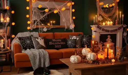 decoración para Halloween 2025
