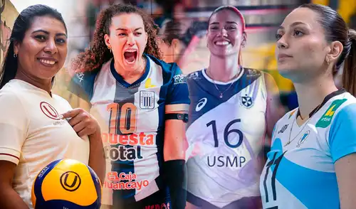 La primera fecha de la Liga Peruana de Vóley se jugará entre el sábado 25 y domingo 26 de octubre. Foto: composición LR/Universitario/San Martín/Alianza Lima/Regatas La Liga Peruana de Vóley no podrá verse gratis por Youtube: el único canal que transmitirá todos los partidos